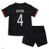Camisola Alemanha Matthias Ginter 4 Criança Equipamento Segundo Euro 2020 Manga Curta
